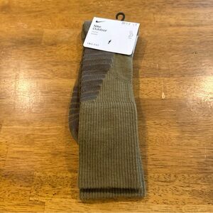 NIKE OUTDOOR WOOL BLEND CUSHIONED CREW SOCKS FD8472-300 1 PAIR MENS LARGE New